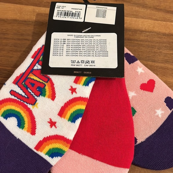 Vans 2 pack socks - Picture 4 of 6